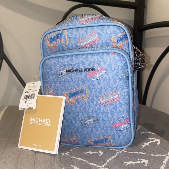 NWT MICHAEL KORS Jet Set Diner Chain Crossbody 35ST5TVC2J - Picture 3 of 15